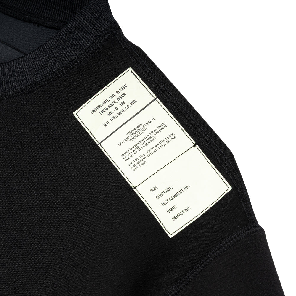 Back Seam Tee | Black