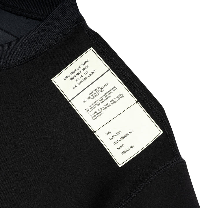 Back Seam Tee | Black