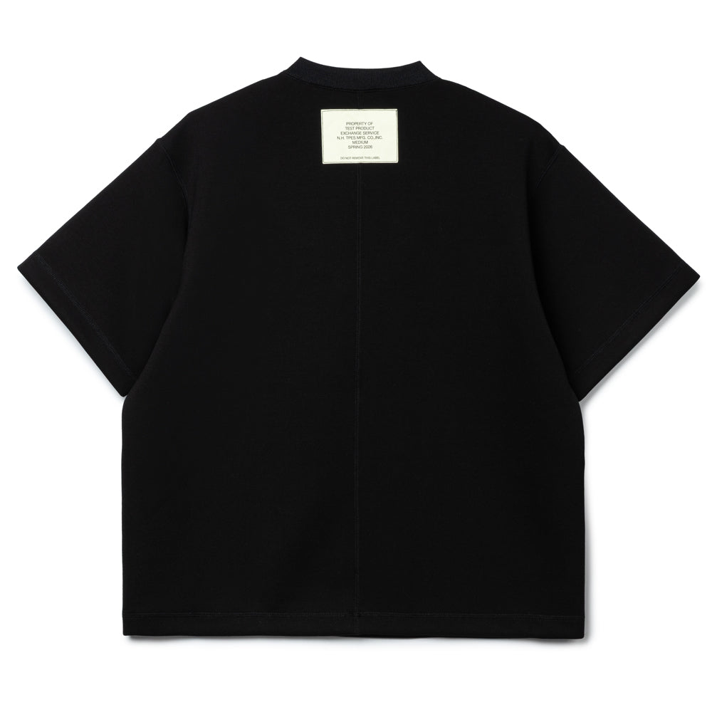 Back Seam Tee | Black
