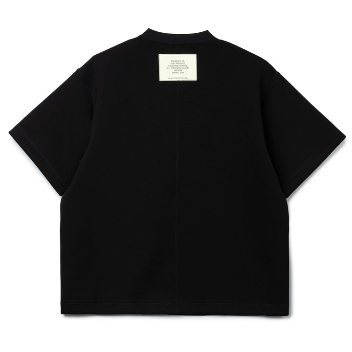 Back Seam Tee | Black