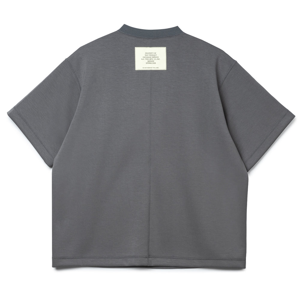Back Seam Tee | Grey