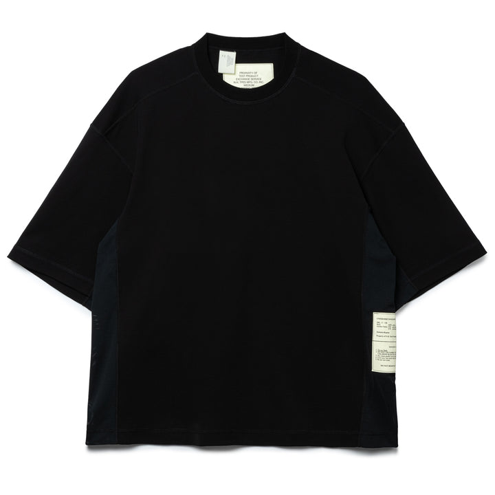 Paneled Tee | Black