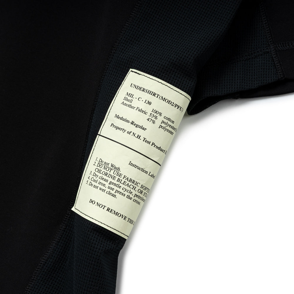 Paneled Tee | Black