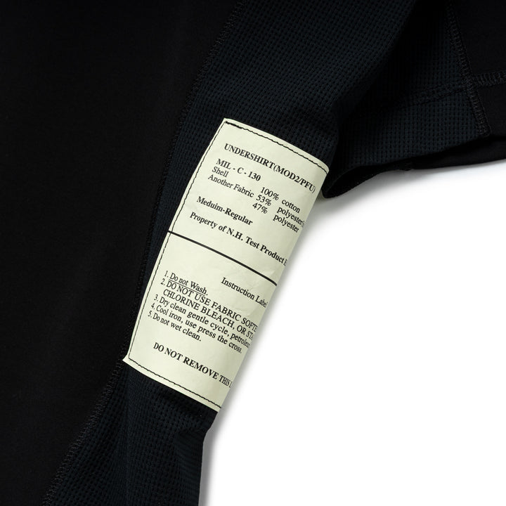 Paneled Tee | Black