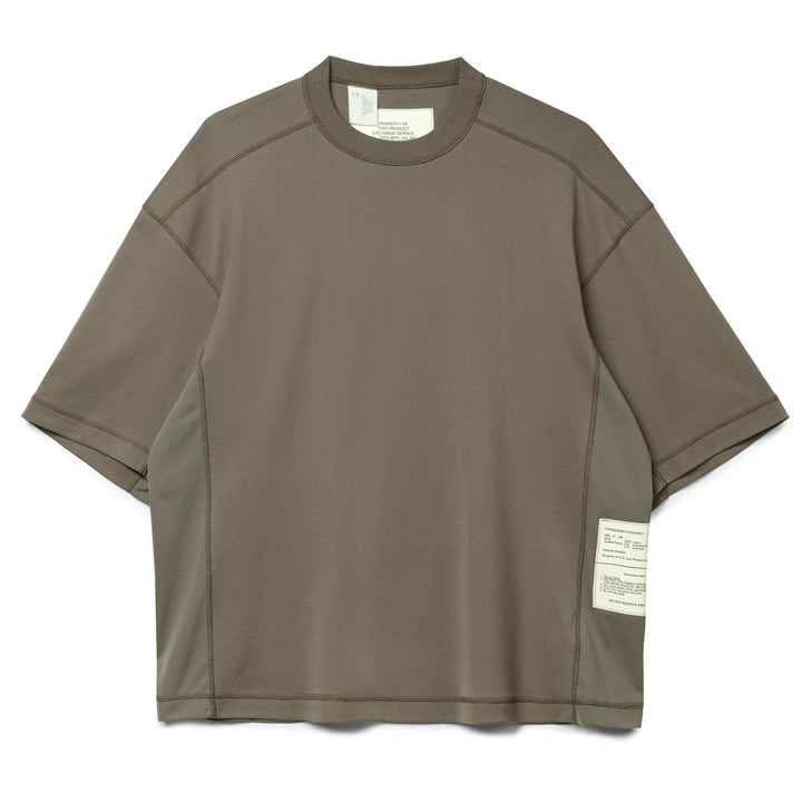 Paneled Tee | Khaki