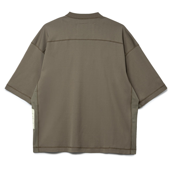 Paneled Tee | Khaki
