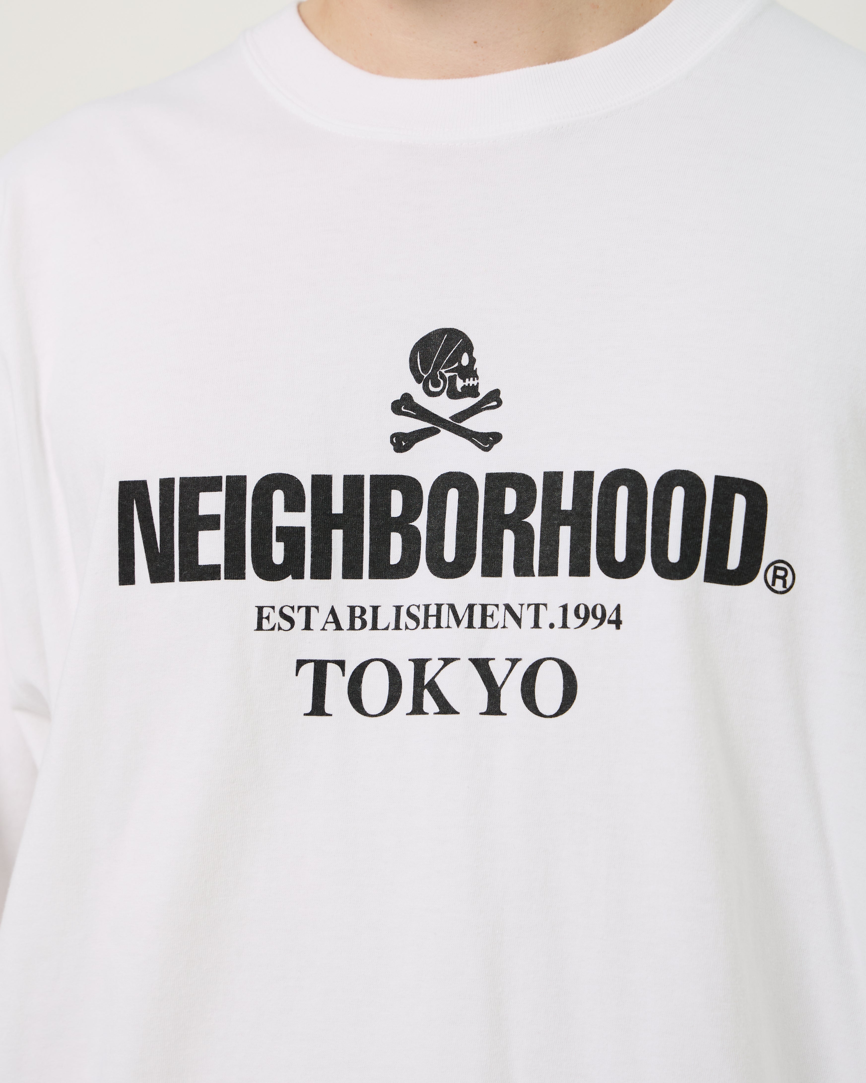 Neighborhood NH 251 SPOT . SS-4 Tee | White