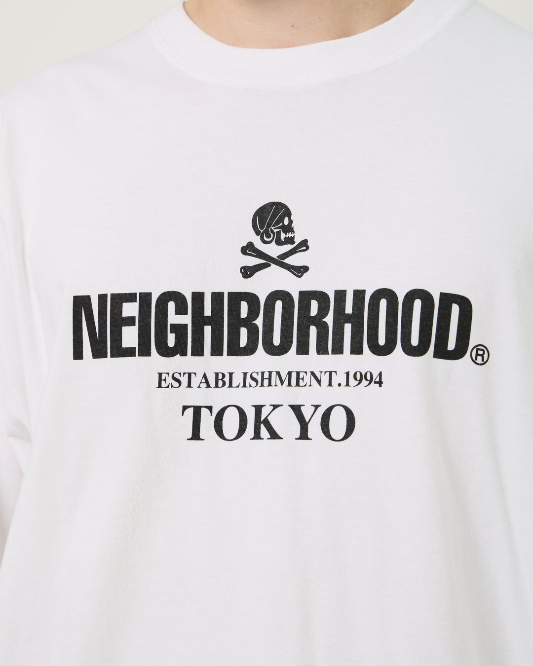 NH 251 SPOT . SS-4 Tee | White