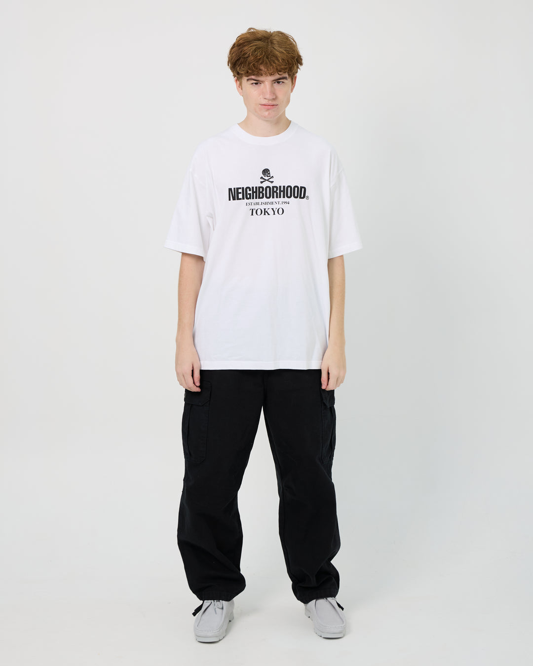 NH 251 SPOT . SS-4 Tee | White