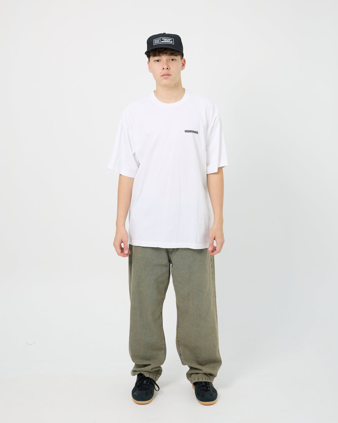 NH 251 SPOT . SS-6 Tee | White