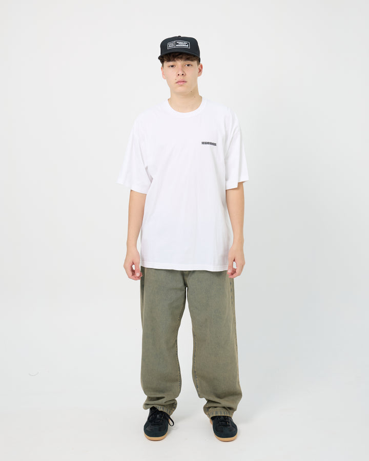 NH 251 SPOT . SS-6 Tee | White