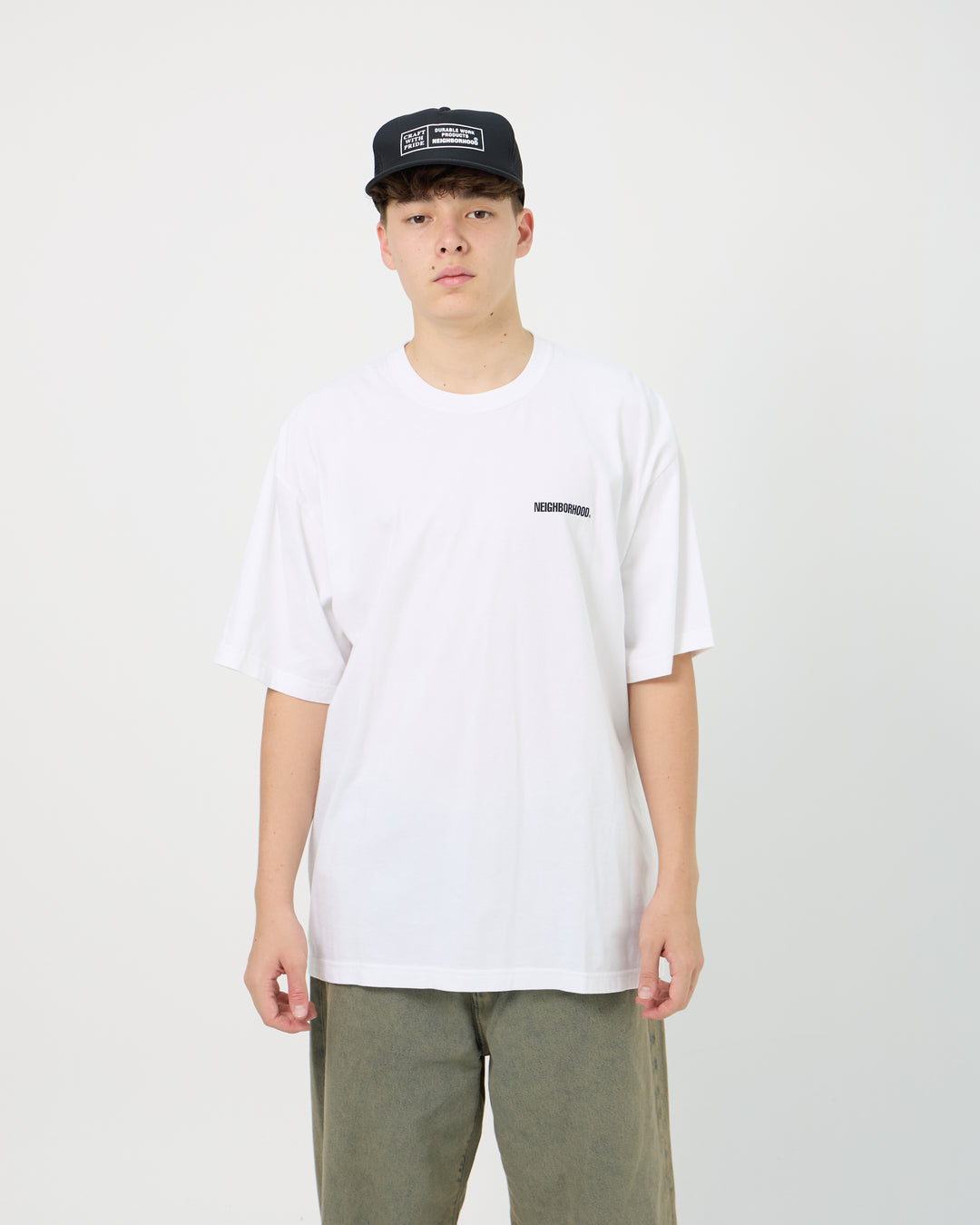 NH 251 SPOT . SS-6 Tee | White