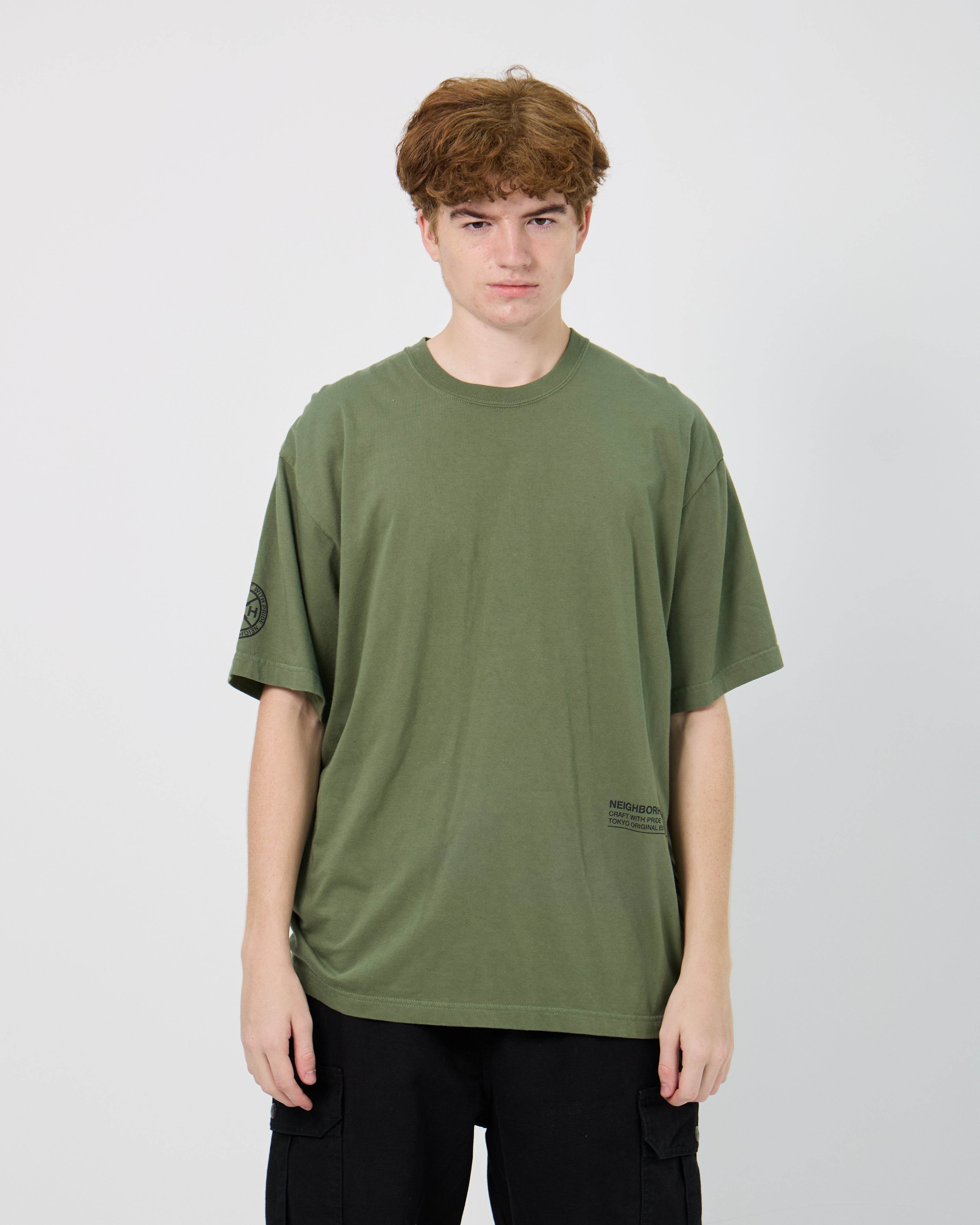 Neighborhood NH 251 SPOT . SS-7 Tee | Olive Drab