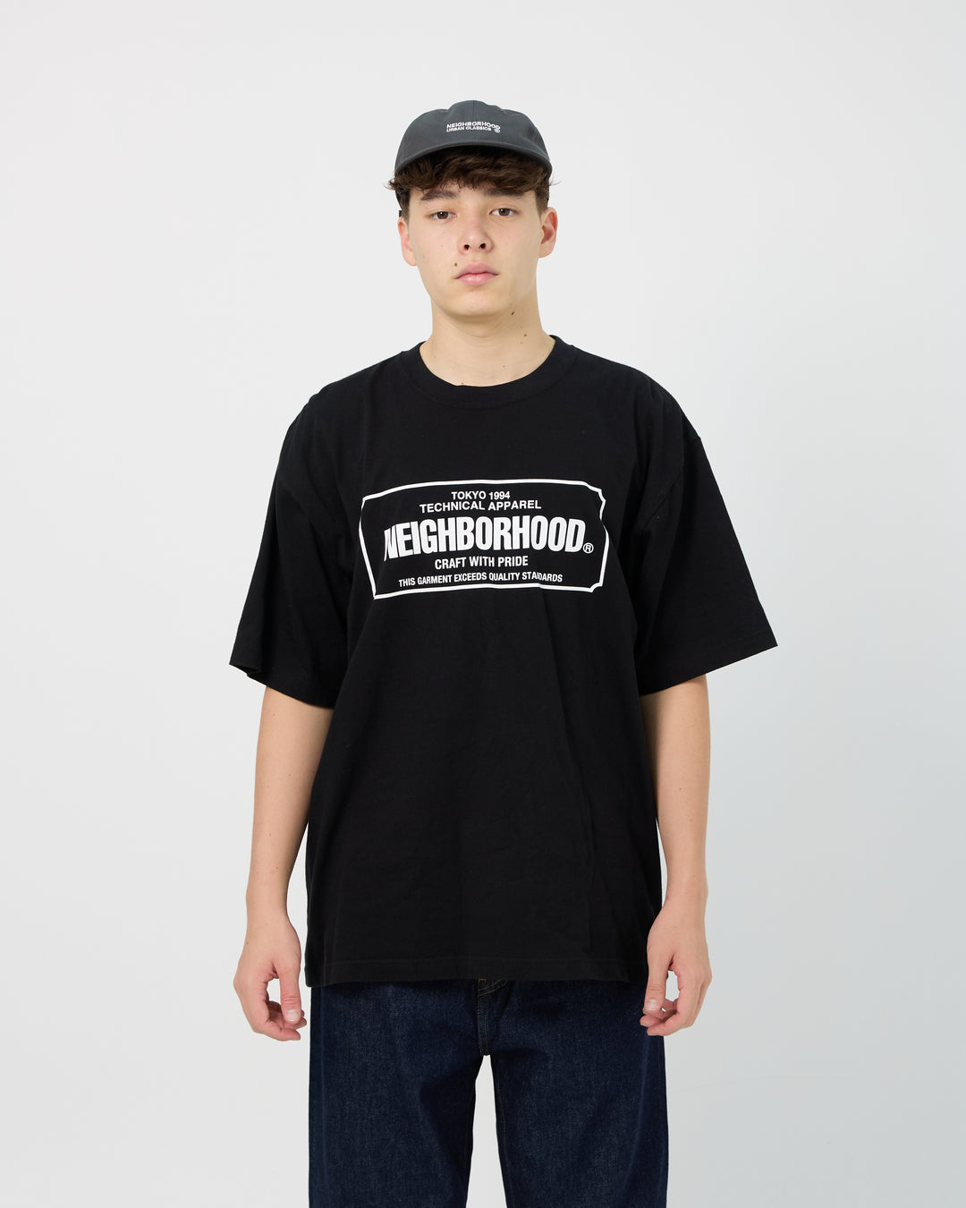 NH 251 SPOT . SS-8 Tee | Black