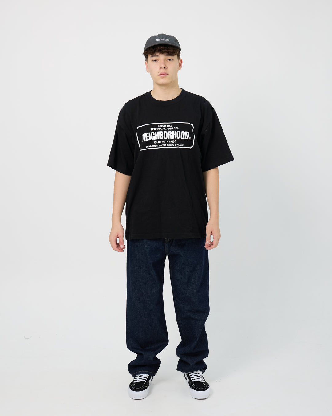 NH 251 SPOT . SS-8 Tee | Black