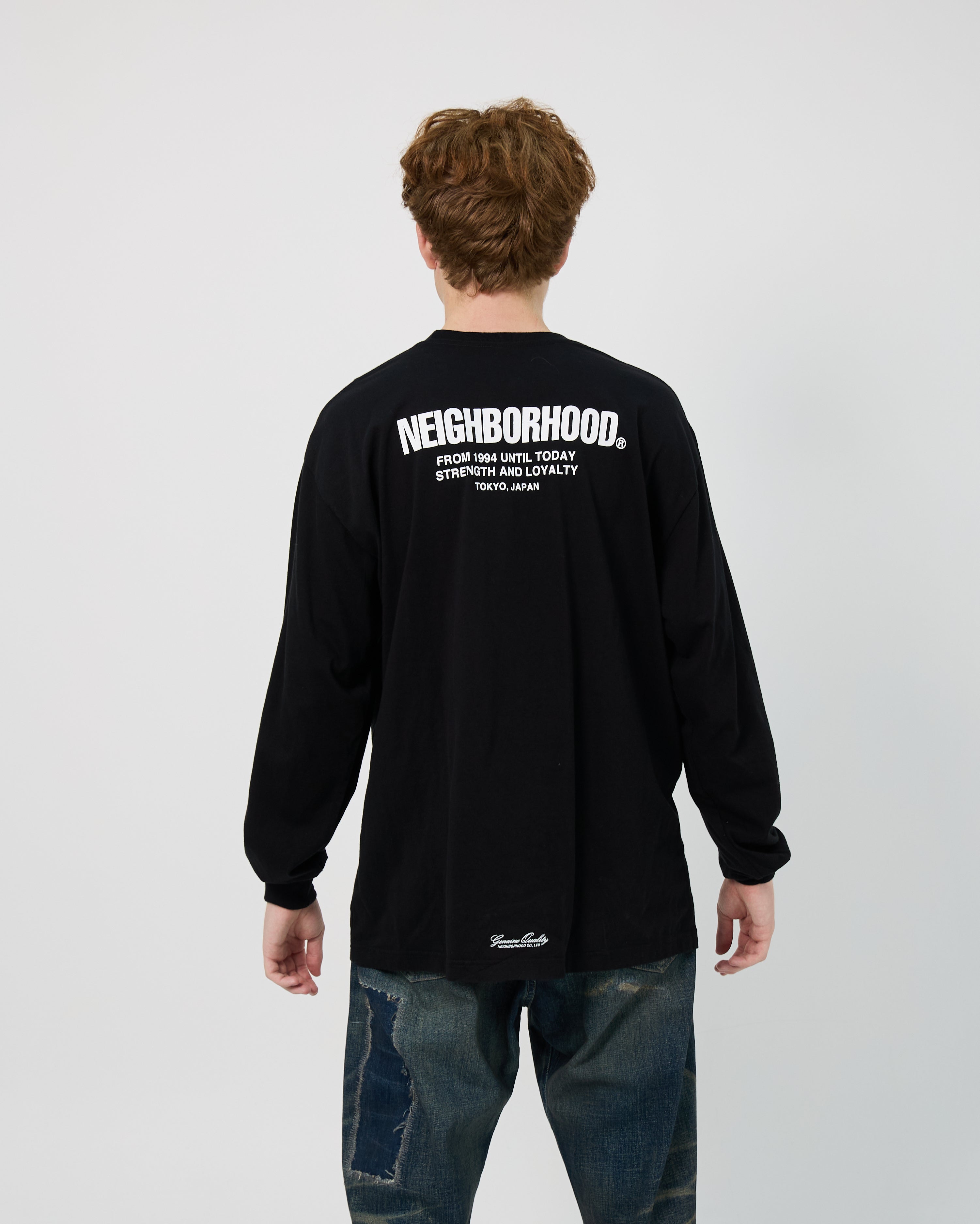 Neighborhood NH . LS-4 Tee | Black