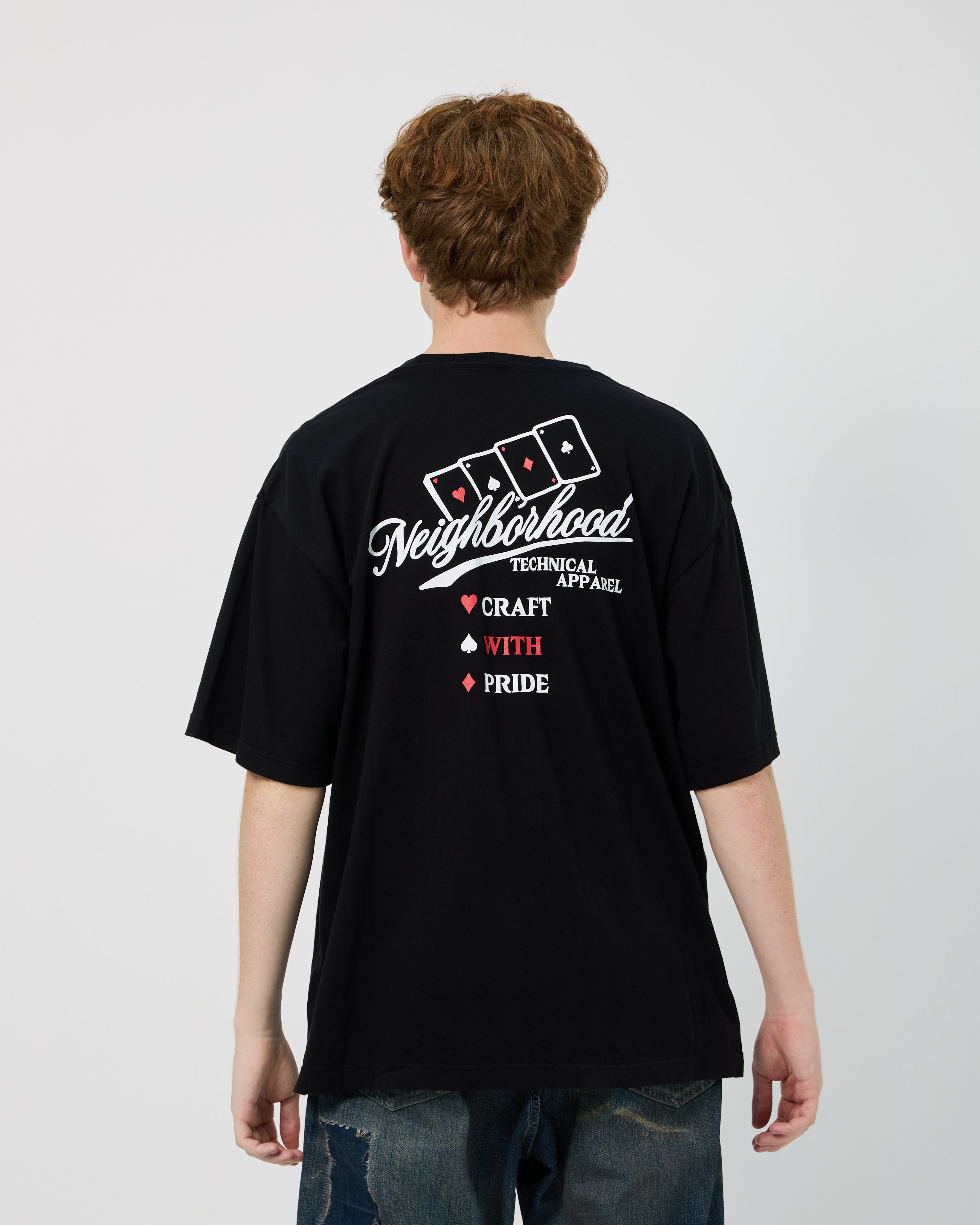 Neighborhood NH . SS-8 Tee | Black