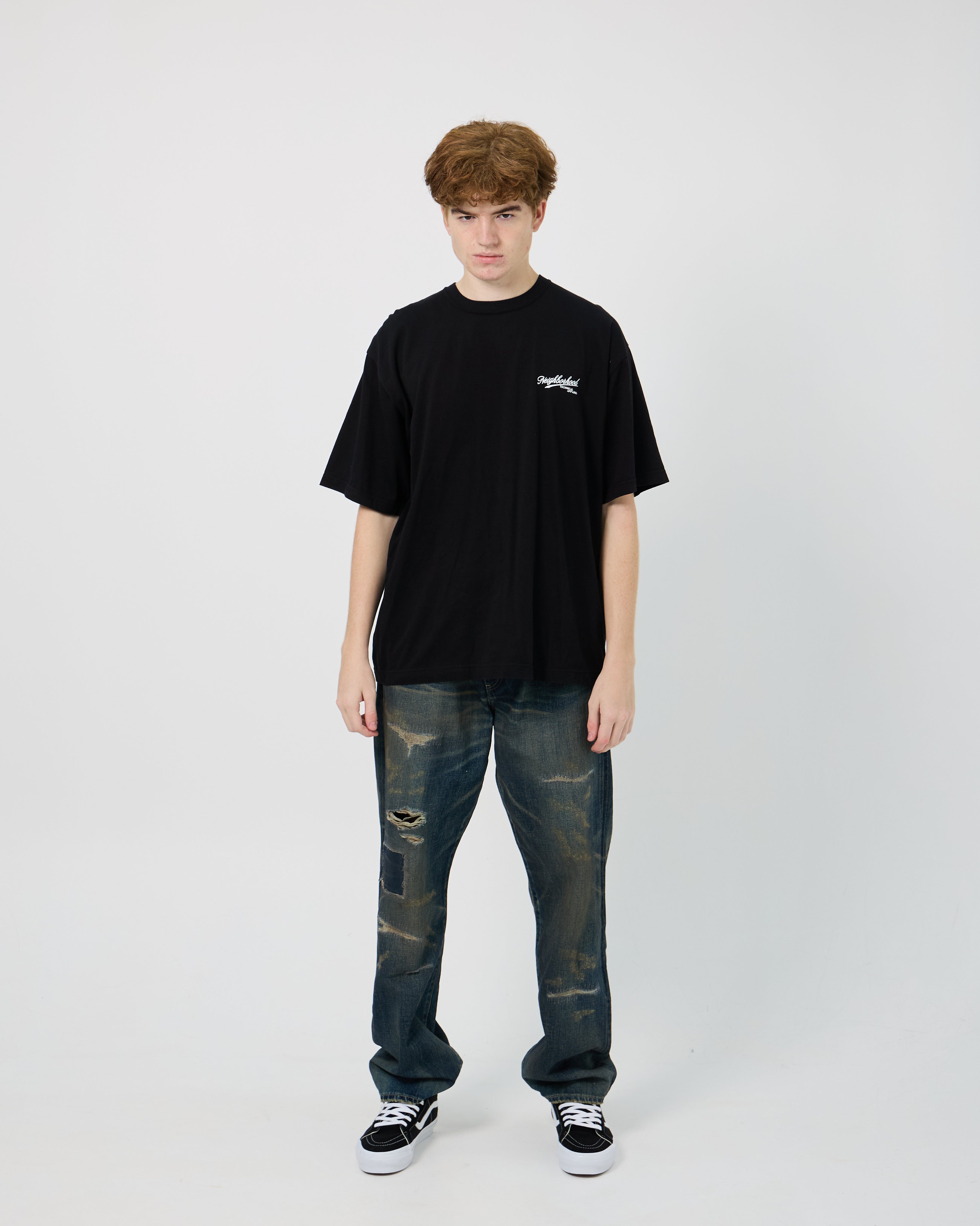 Neighborhood NH . SS-8 Tee | Black