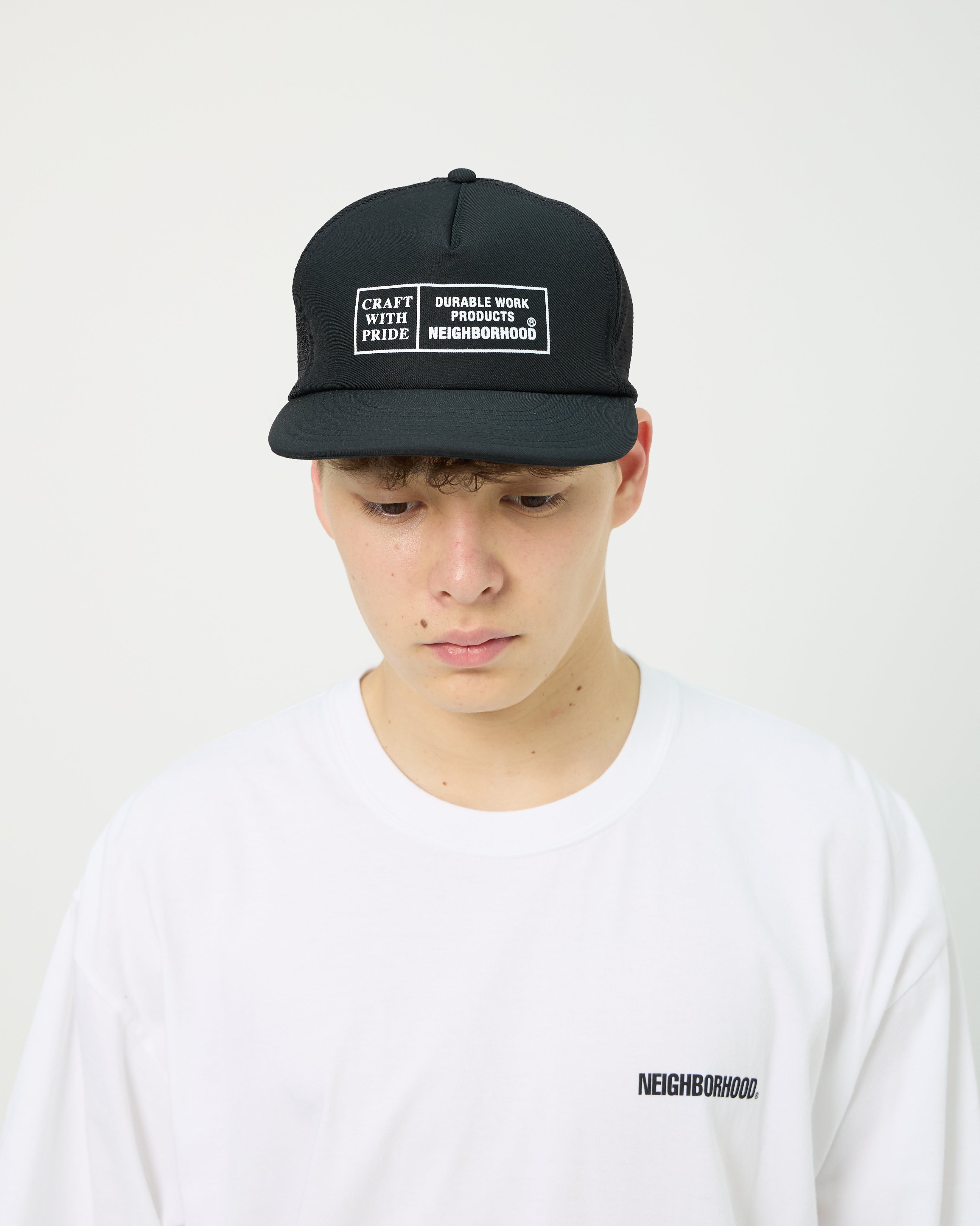 Neighborhood Mesh Cap | Black