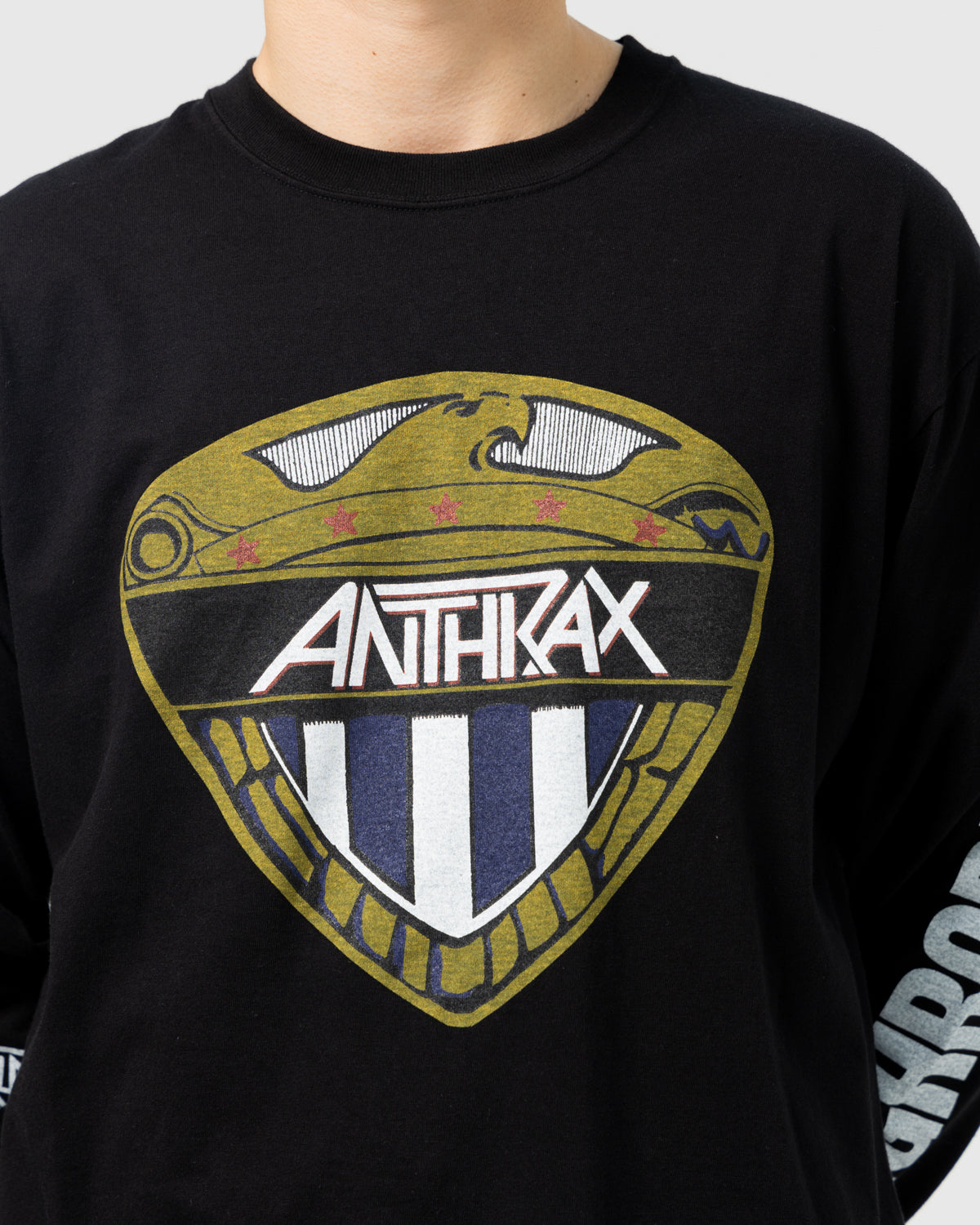 Neighborhood X Anthrax. LS-2 Tee | Black – CROSSOVER