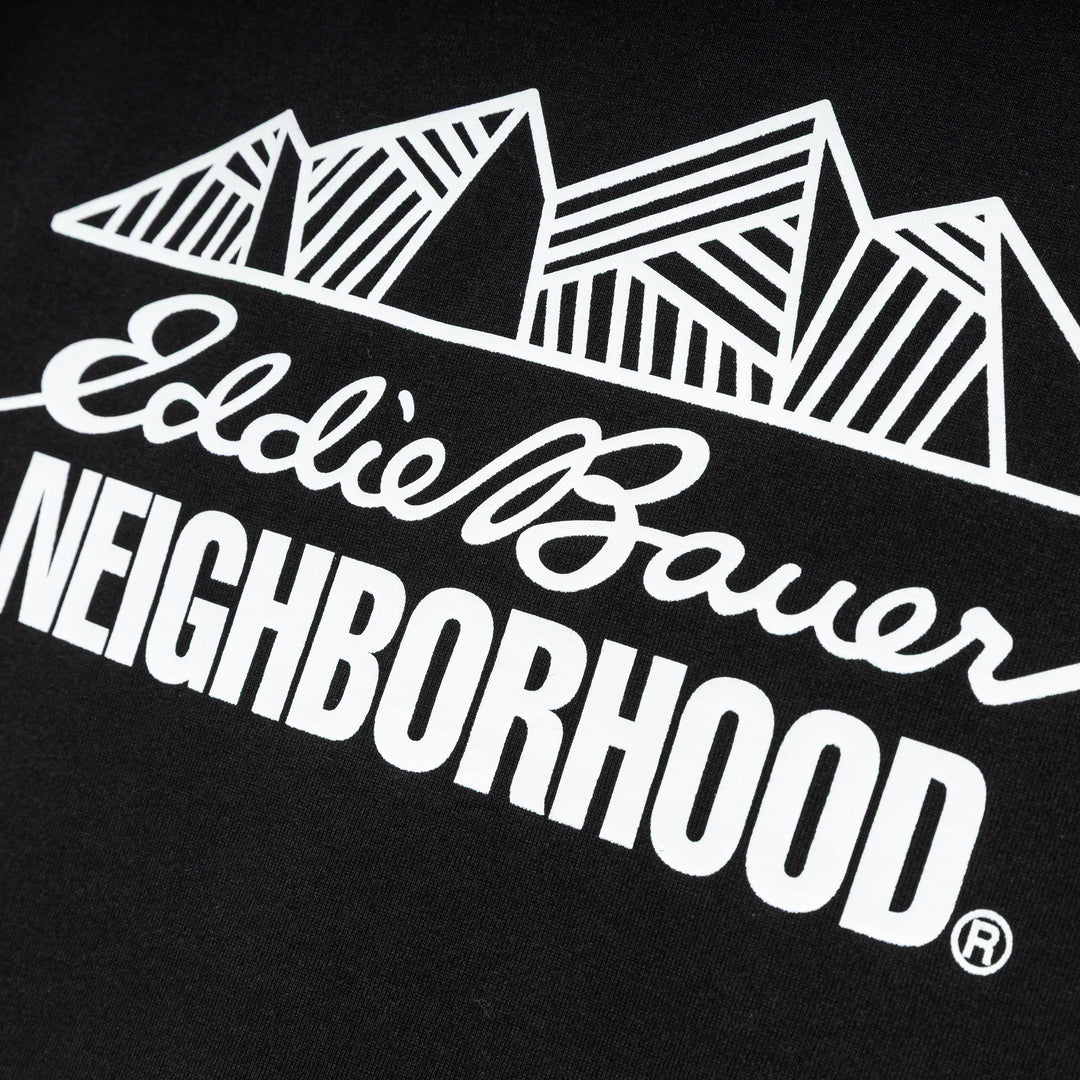 NH X EDDIE BAUER . Classic Crewneck SS | Black