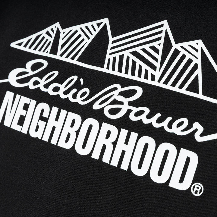 NH X EDDIE BAUER . Classic Crewneck SS | Black