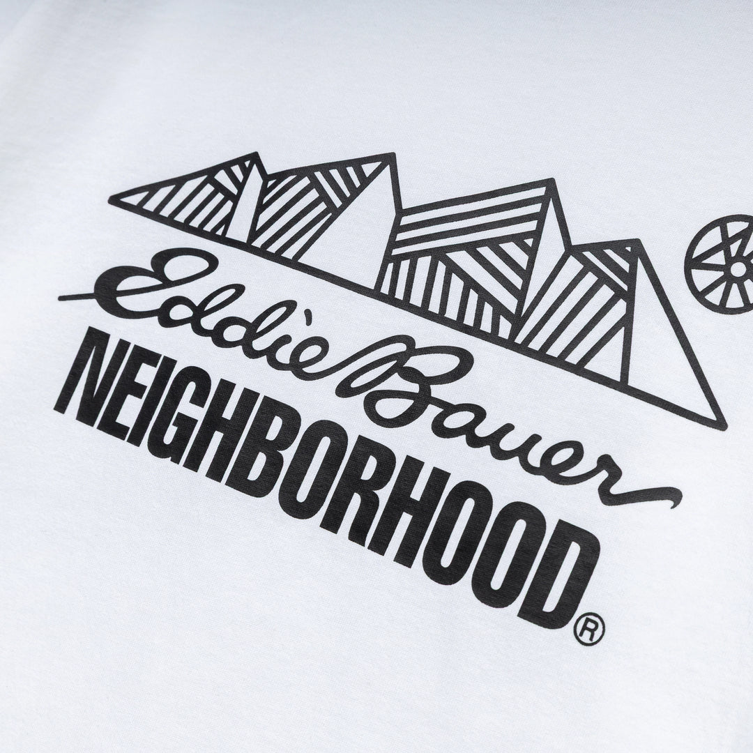 NH X EDDIE BAUER . Classic Crewneck SS | White
