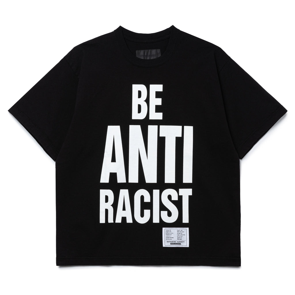 NH x Katharine Hamnett . Crewneck SS-1 | Black