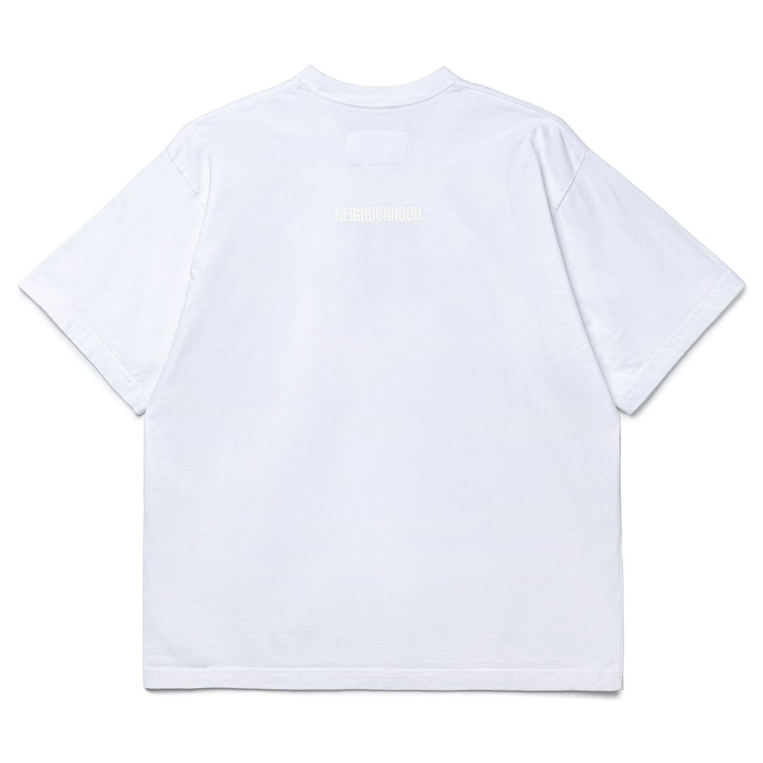 NH x Katharine Hamnett . Crewneck SS-1 | White