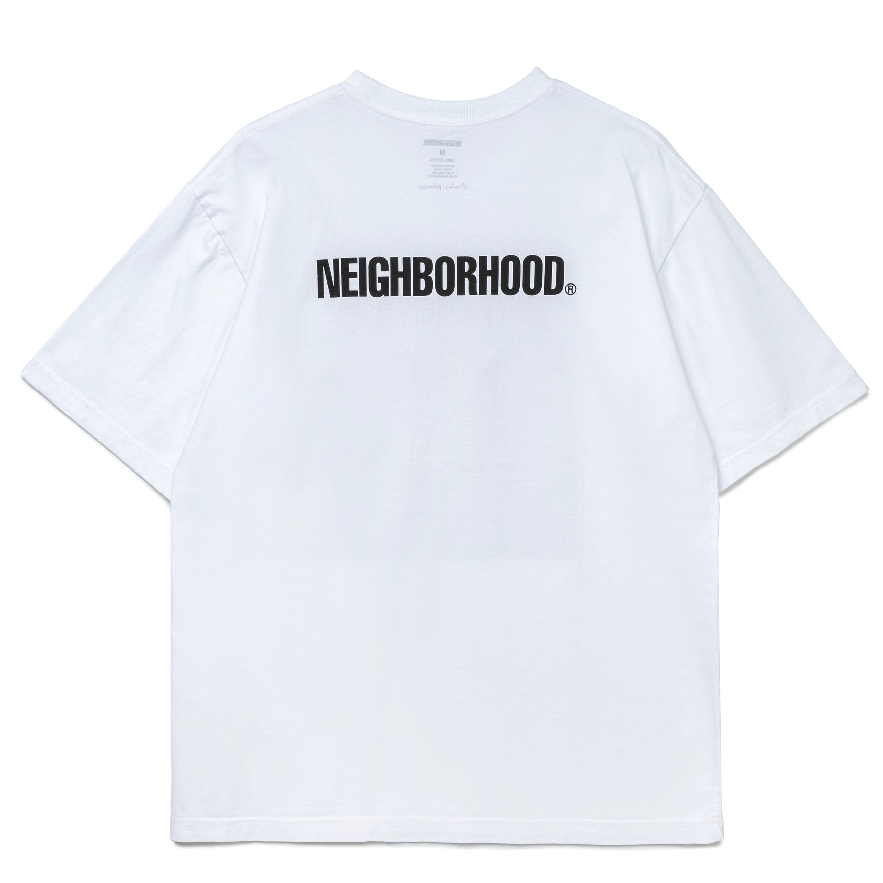 Neighborhood x Charles Peterson . SS-1 Tee | White Neighborhood x Charles Peterson . SS-1 Tee | White