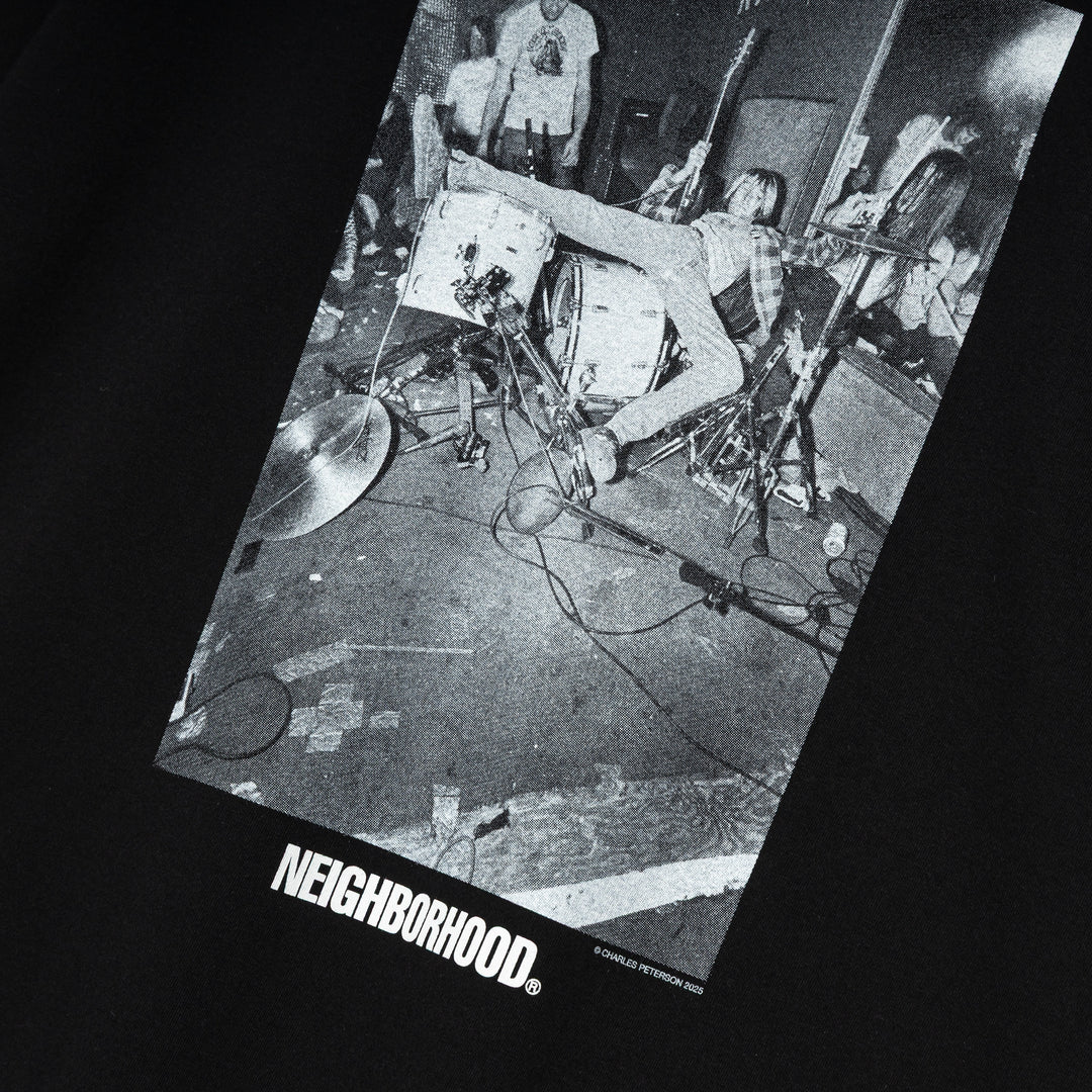 NH x Charles Peterson . SS-3 Tee | Black
