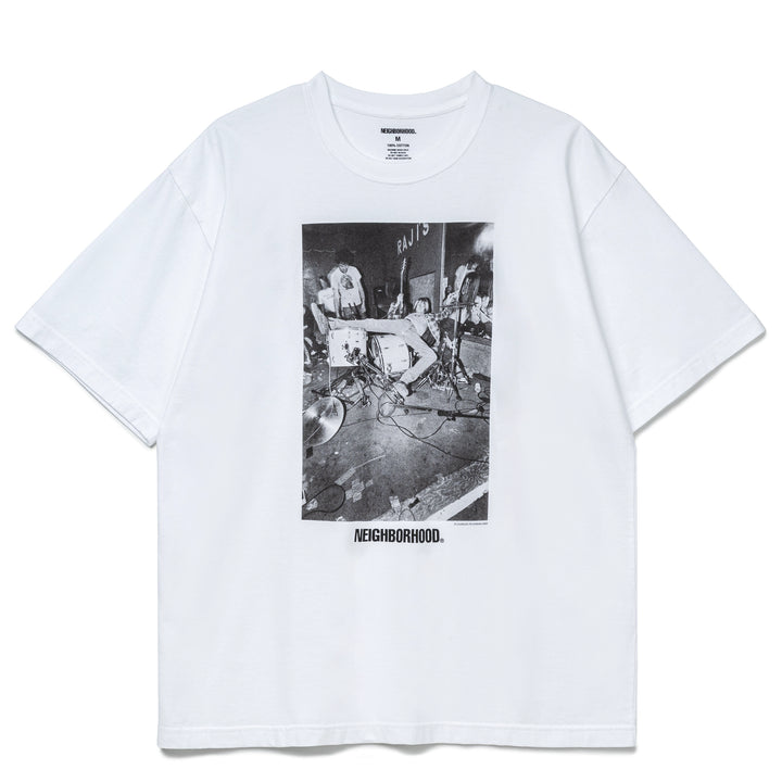 NH x Charles Peterson . SS-3 Tee | White