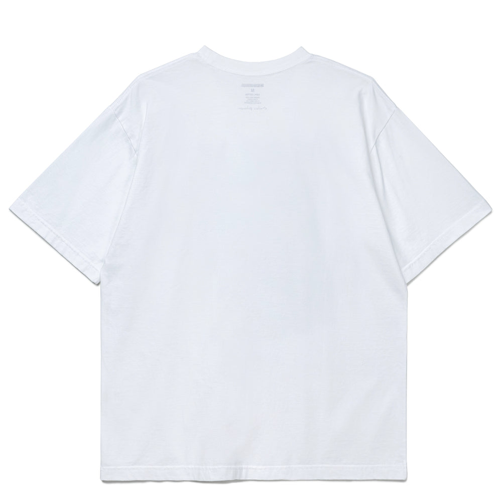 Neighborhood x Charles Peterson . SS-3 Tee | White Neighborhood x Charles Peterson . SS-3 Tee | White