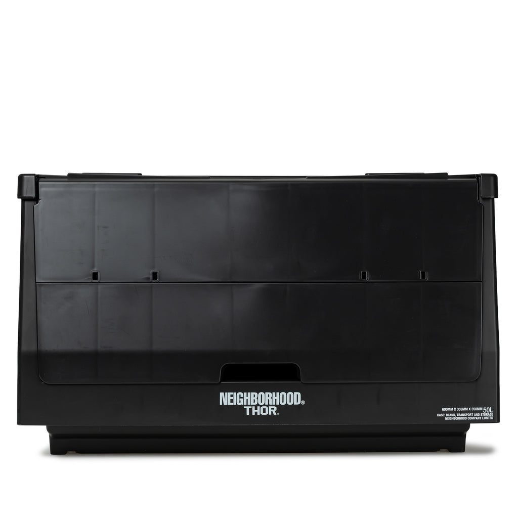 小物 NH X THOR . STACKING SHELF CONTAINER 50L Neighborhood x THOR . Stacking Shelf Container 50L | Black