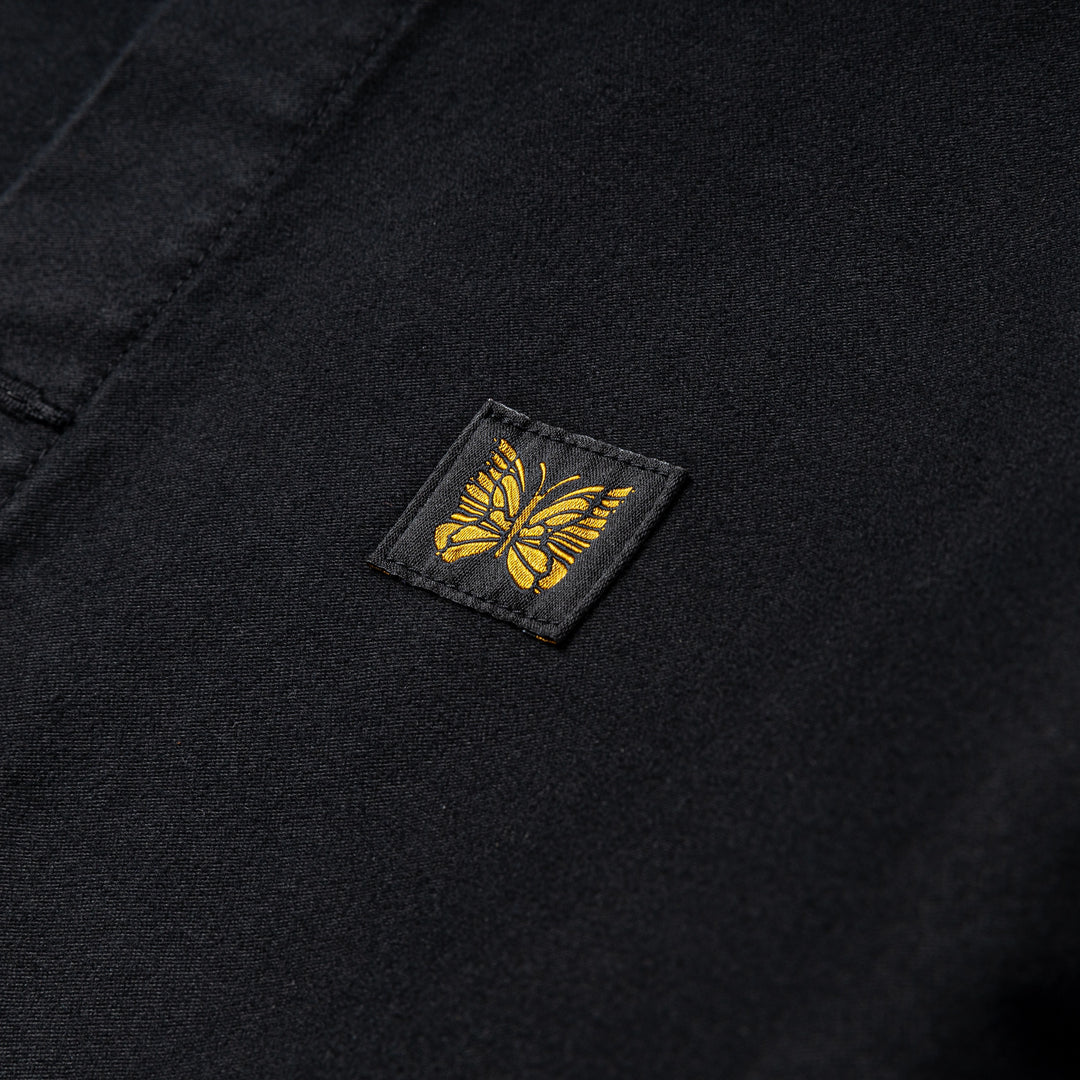 Moleskin Stand Collar Coverall | Black