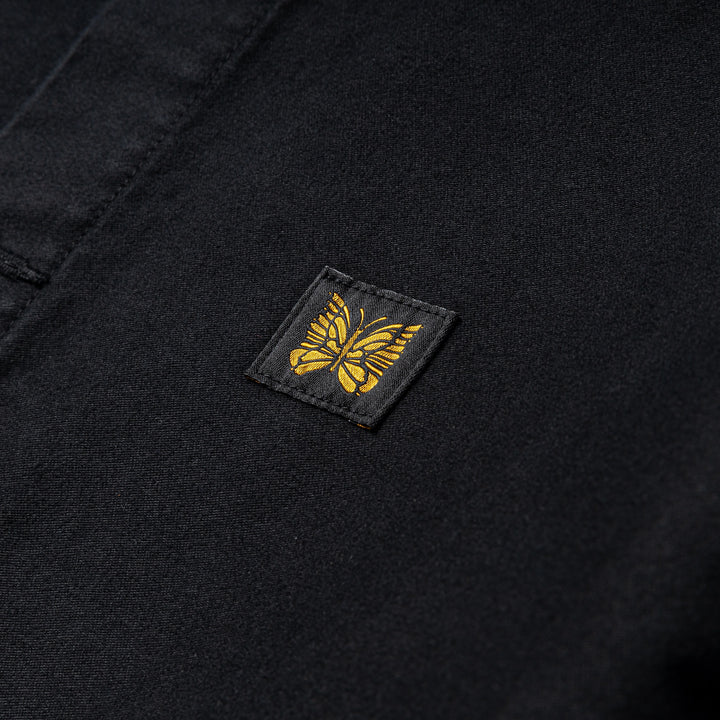Moleskin Stand Collar Coverall | Black