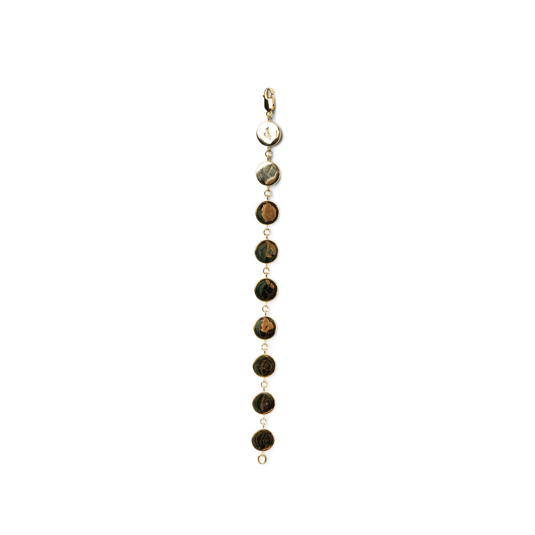Peace Bracelet | Gold Plate