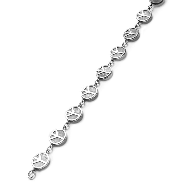 Peace Bracelet | Silver