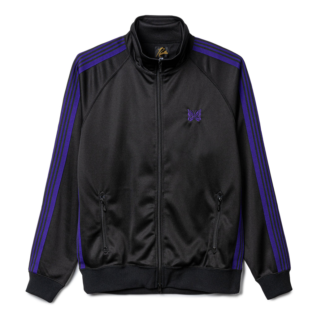 トップス needles Track Jacket - Poly Smooth L Needles Poly Smooth Track Jacket | Black – CROSSOVER