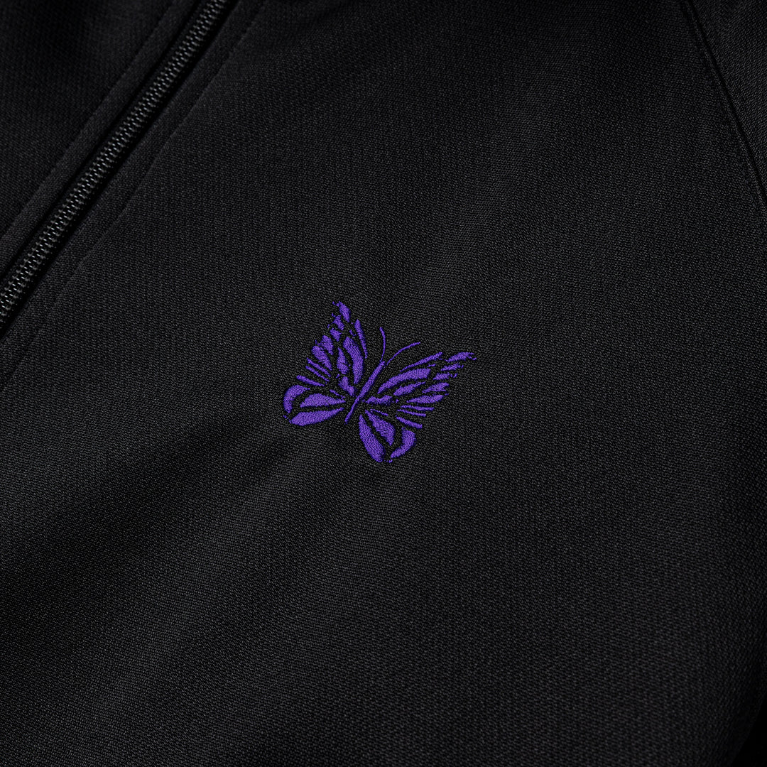 Poly Smooth Track Jacket | Black