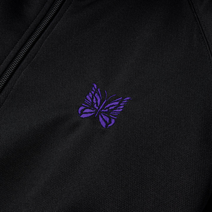 Poly Smooth Track Jacket | Black