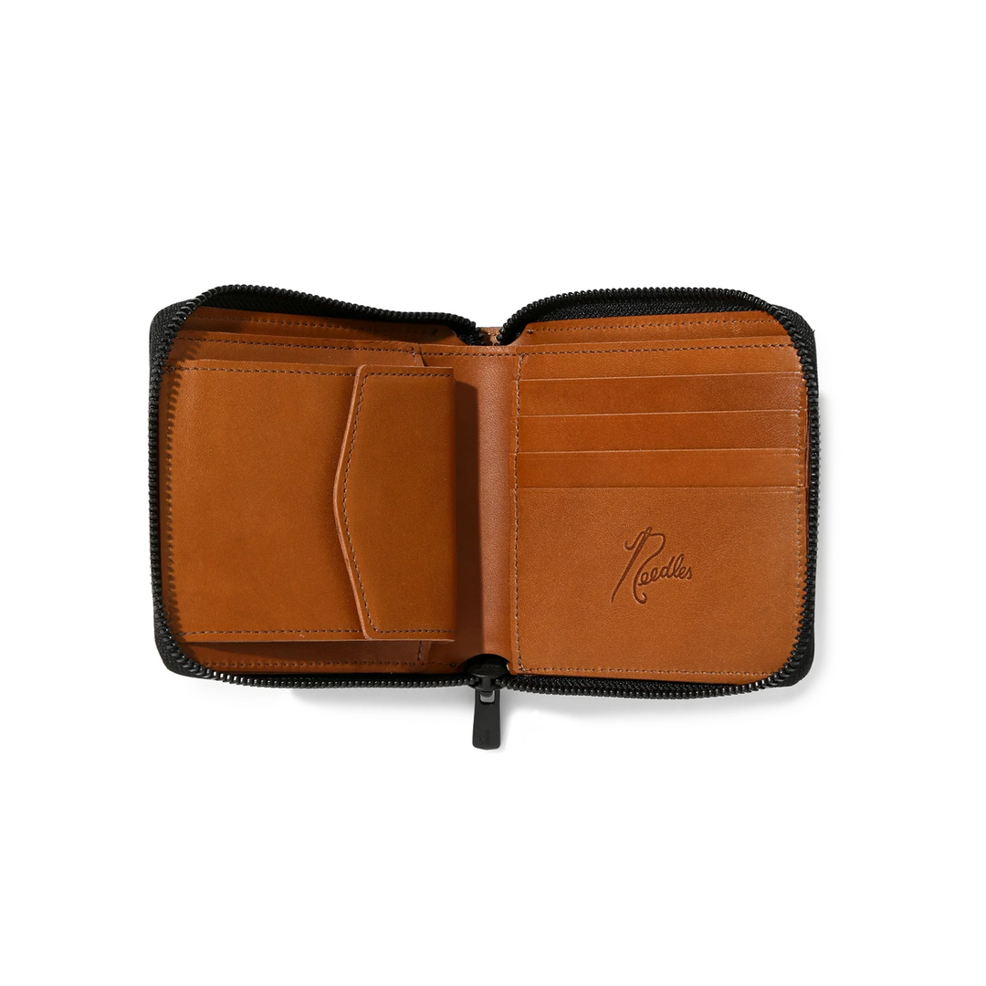 Steer Leather Single Wallet | Black