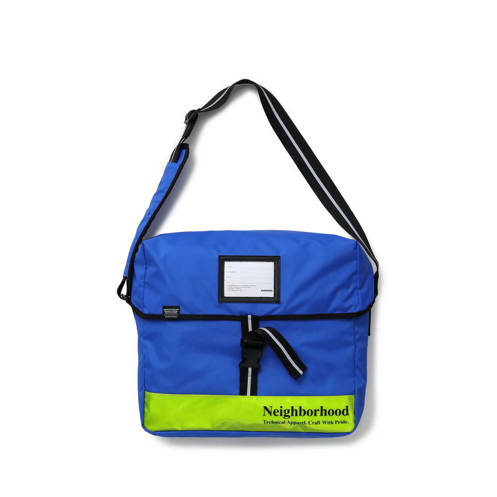 Bright Color Messenger Bag | Blue