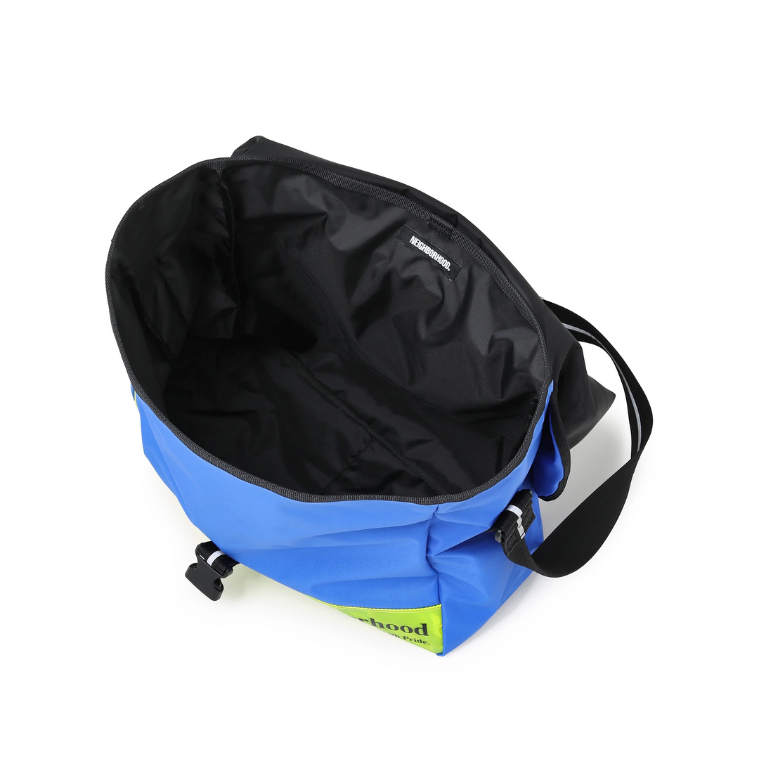 Bright Color Messenger Bag | Blue