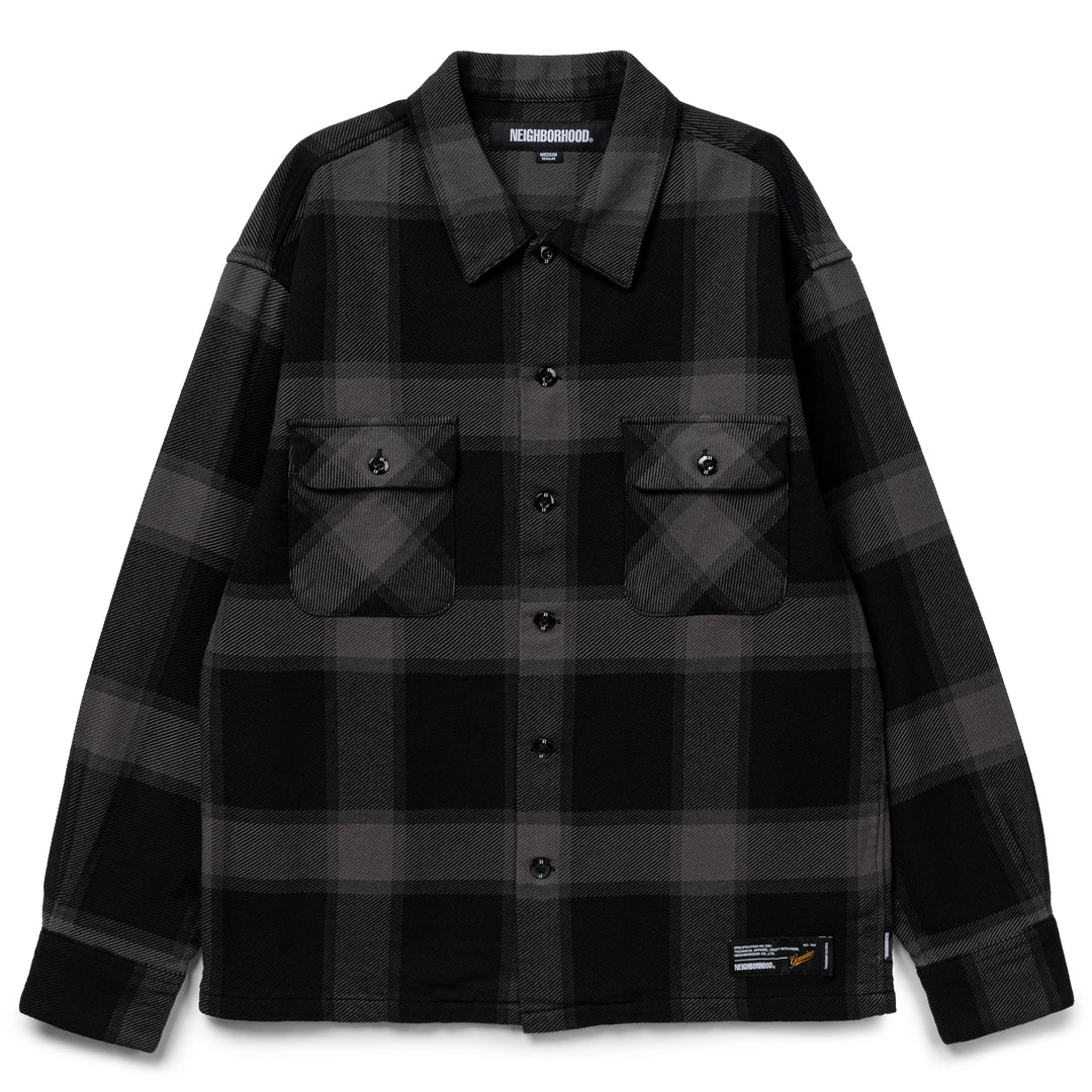 Neighborhood Buffalo LS Check Shirt | Grey Neighborhood Buffalo LS Check Shirt | Grey