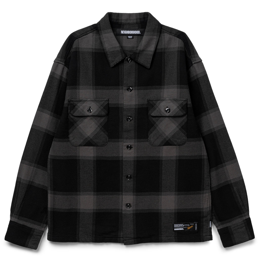 Neighborhood Buffalo LS Check Shirt | Grey Neighborhood Buffalo LS Check Shirt | Grey