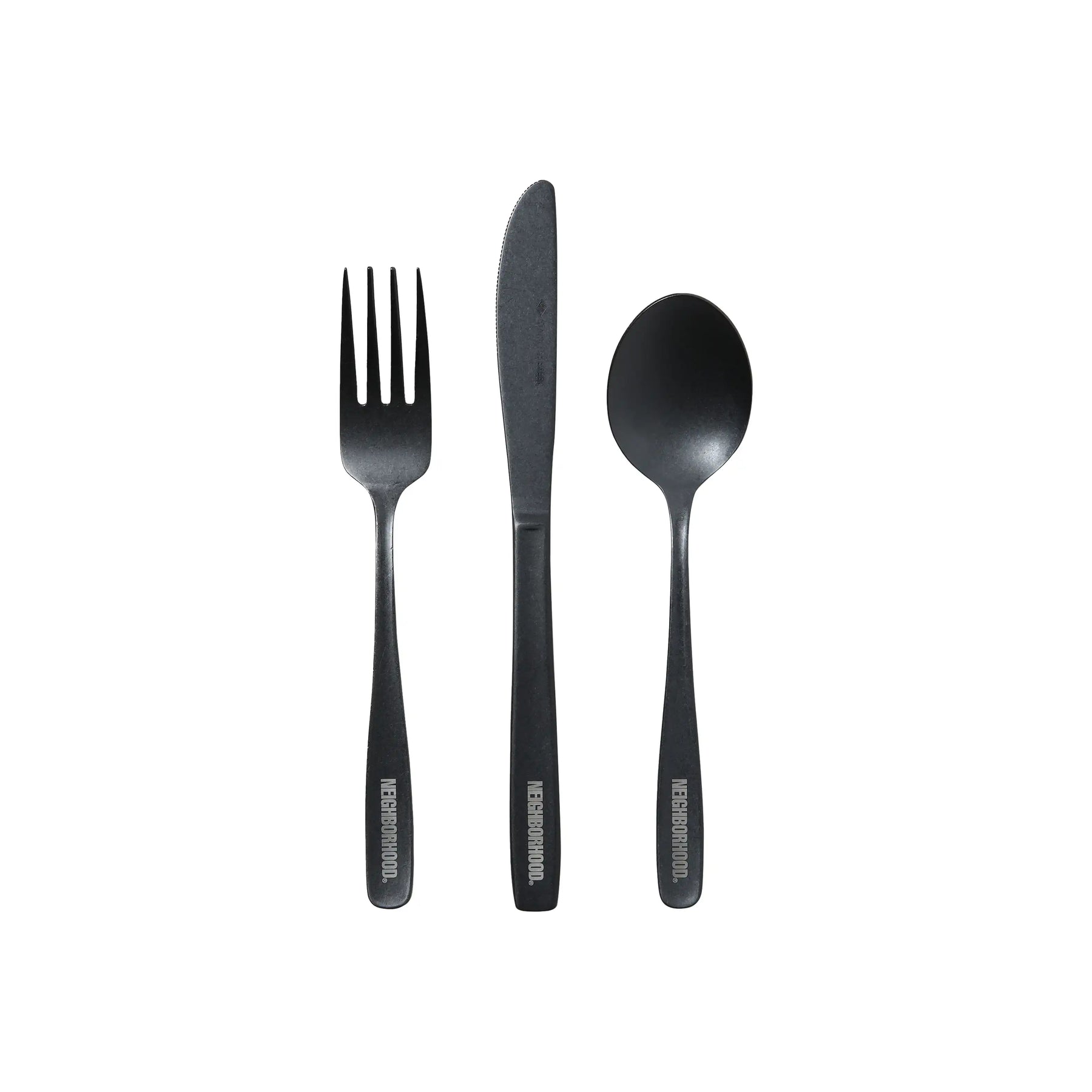 Neighborhood CI Cutlery Set | Black Neighborhood CI Cutlery Set | Black