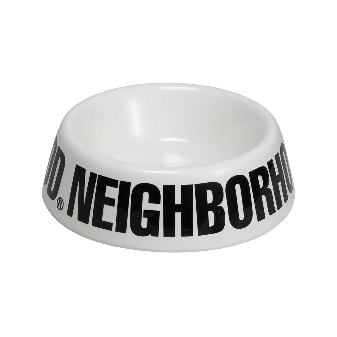 【NEIGHBORHOOD】A⑳228//CI DOG BOWL Neighborhood CI Dog Bowl | White