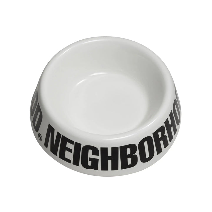 CI Dog Bowl | White