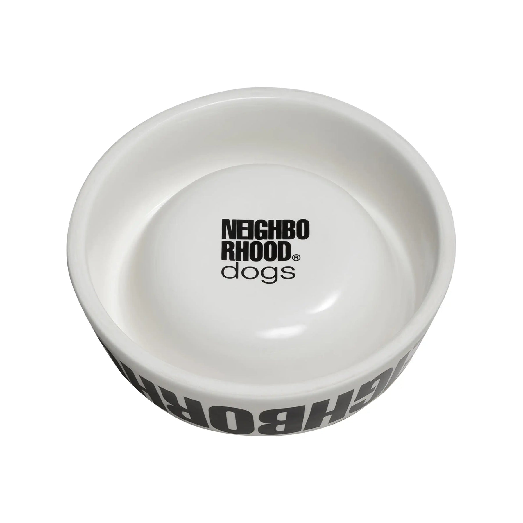 Neighborhood CI Dog Bowl | White Neighborhood CI Dog Bowl | White